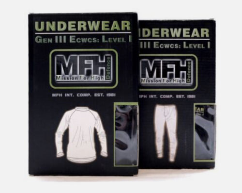 MFH US LEVEL 1 GEN III ECWCS COYOTE TAN COMPLETE SET